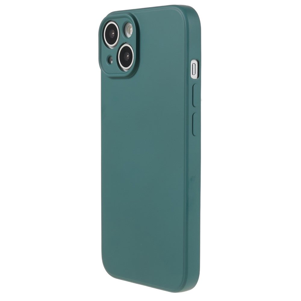 iPhone 14 Gummi Case Hülle mit Kameraschutz - Petrol (Matt)