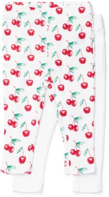 Tiny Treasure Lexi Leggings 2-Pack, White