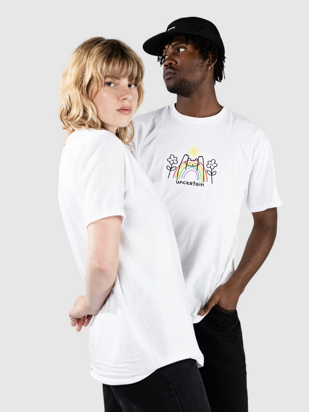 Leon Karssen Unsunny Uncrtain T-Shirt white