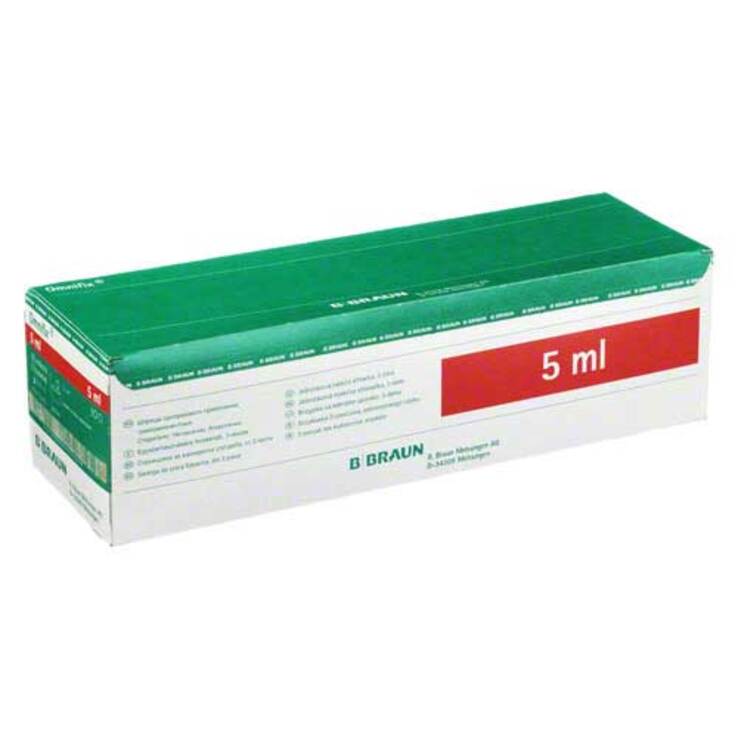 Omnifix® Solo Luer latexfrei Spritzen, 100X5 ml