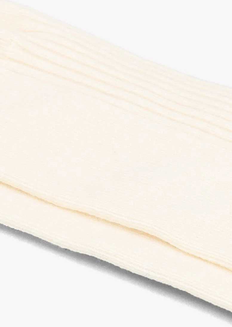 MARCMARCS creme marcmarcs sokken zion cotton 2-pack