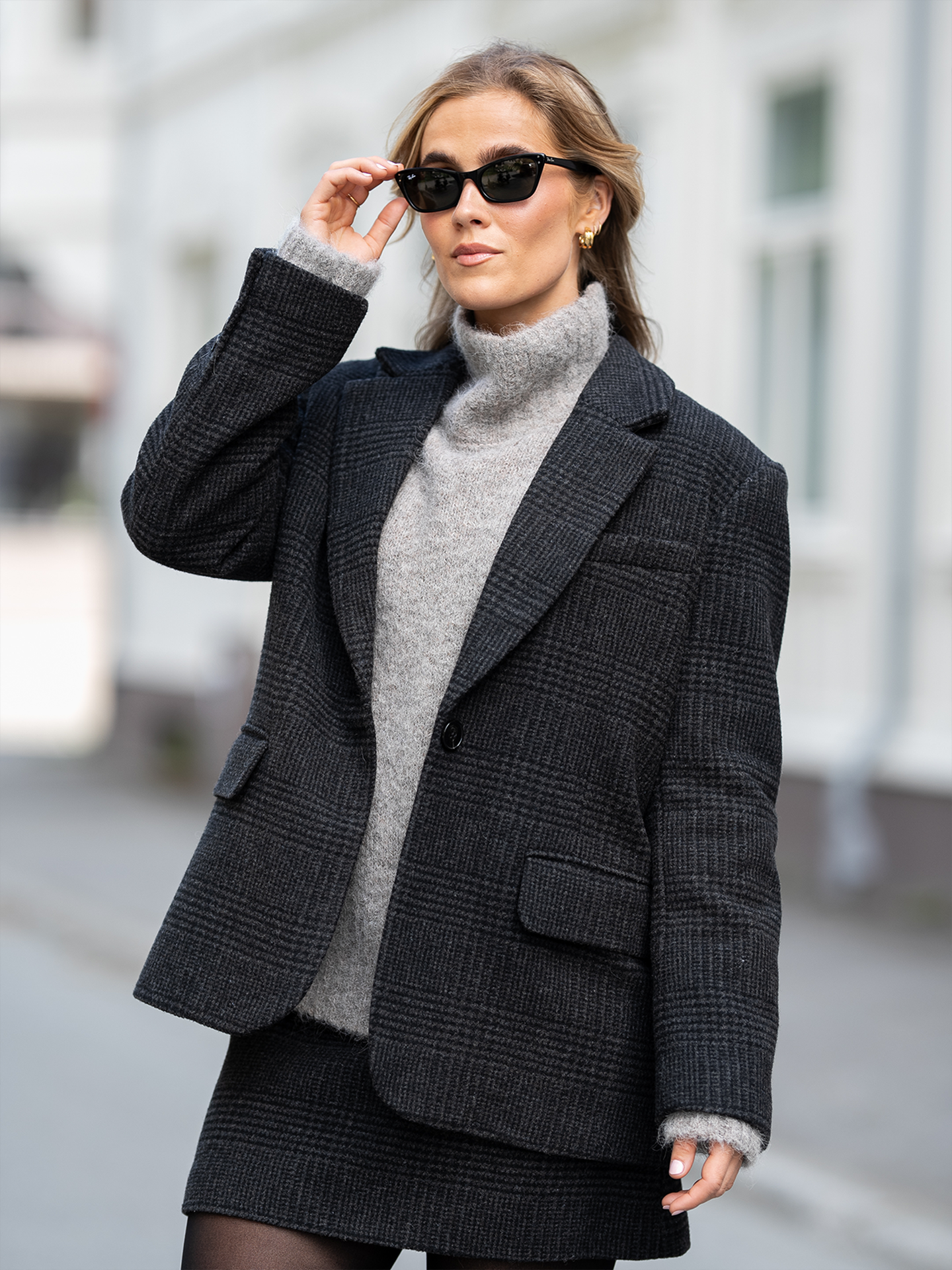 Bex Long Sleeve Oversized Blazer