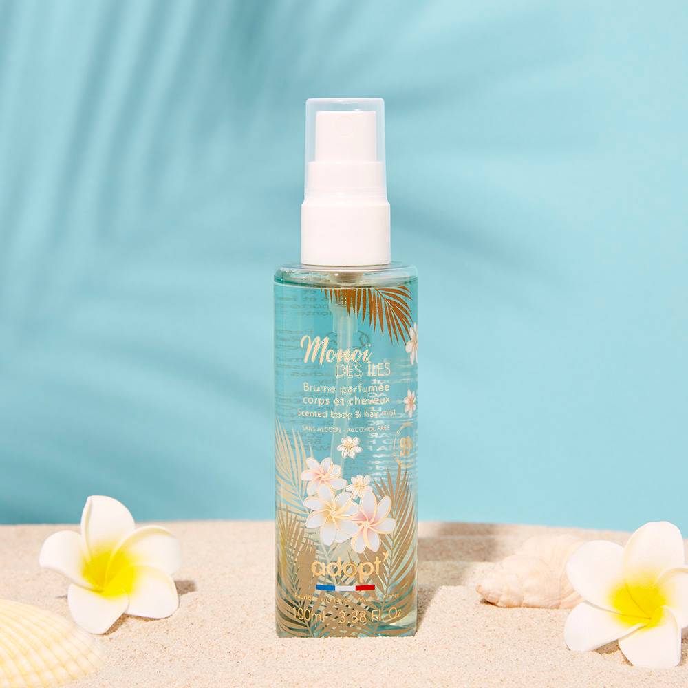 Monoi des îles brume parfumée corps et cheveux 100 ml