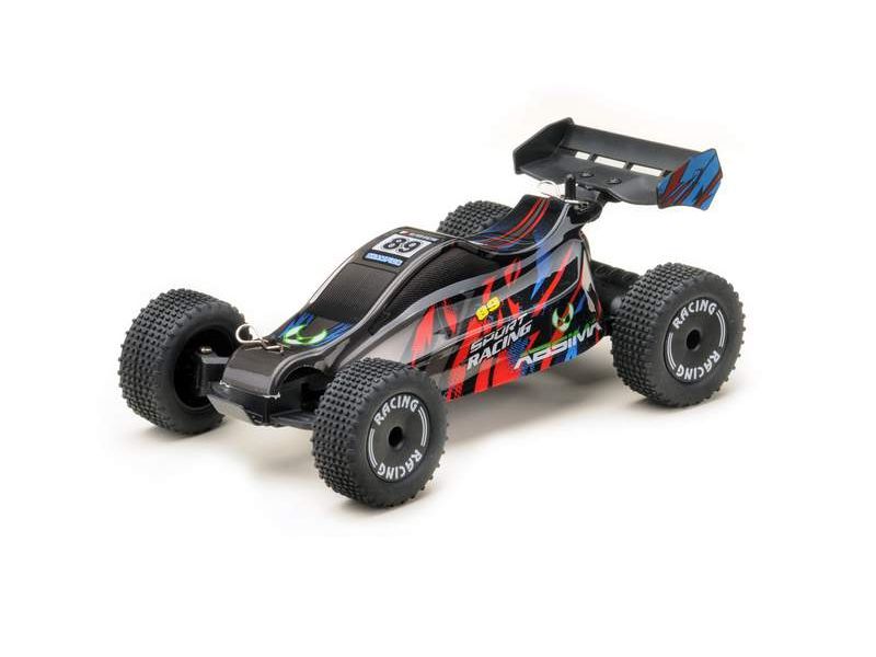 Absima Racing Buggy 2WD RTR, 1:24 Kleines RC-Auto mit Heckantrieb und ESP
