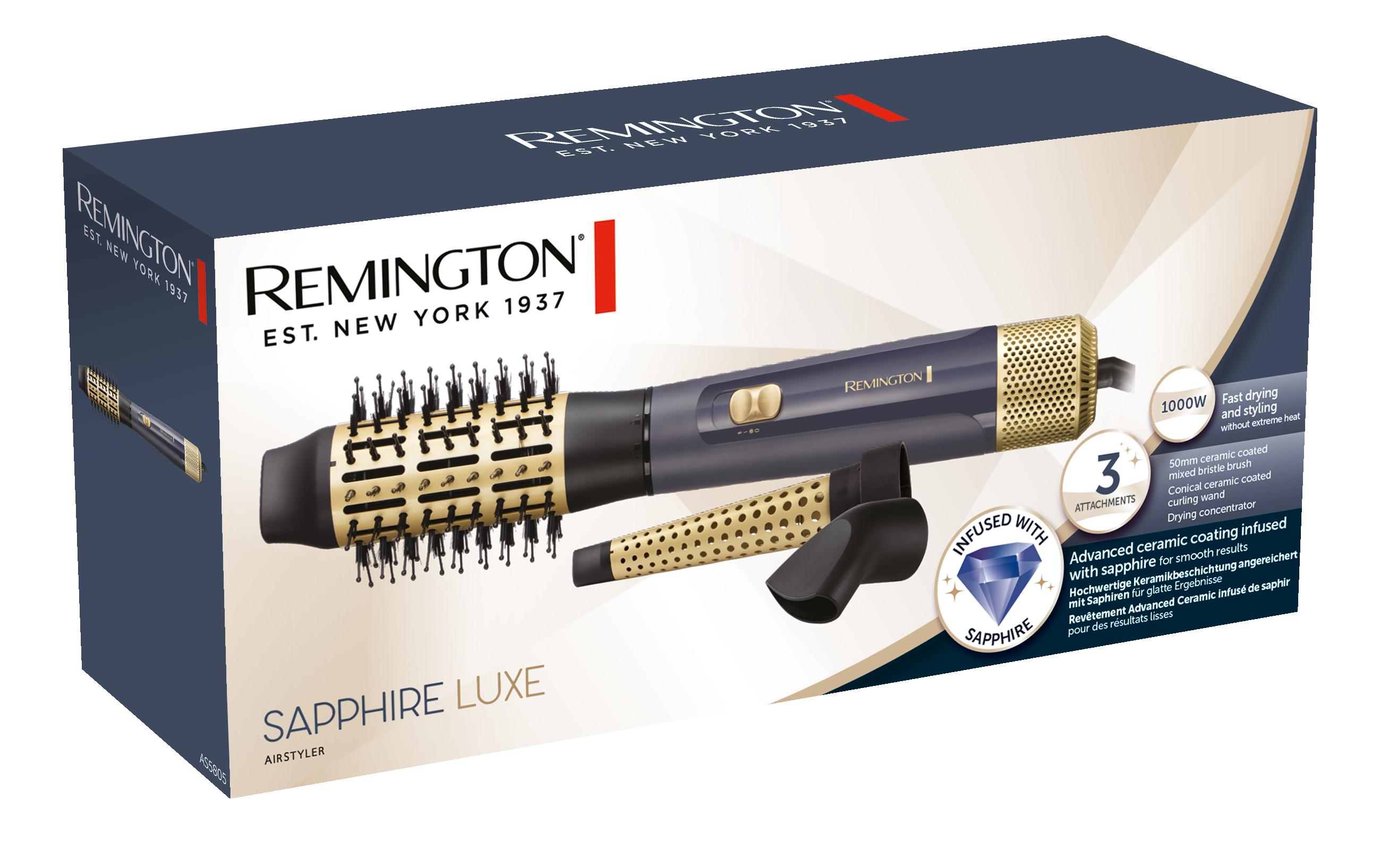 Warmluftbürste Sapphire Luxe Airstyler AS5805Föhnbürste