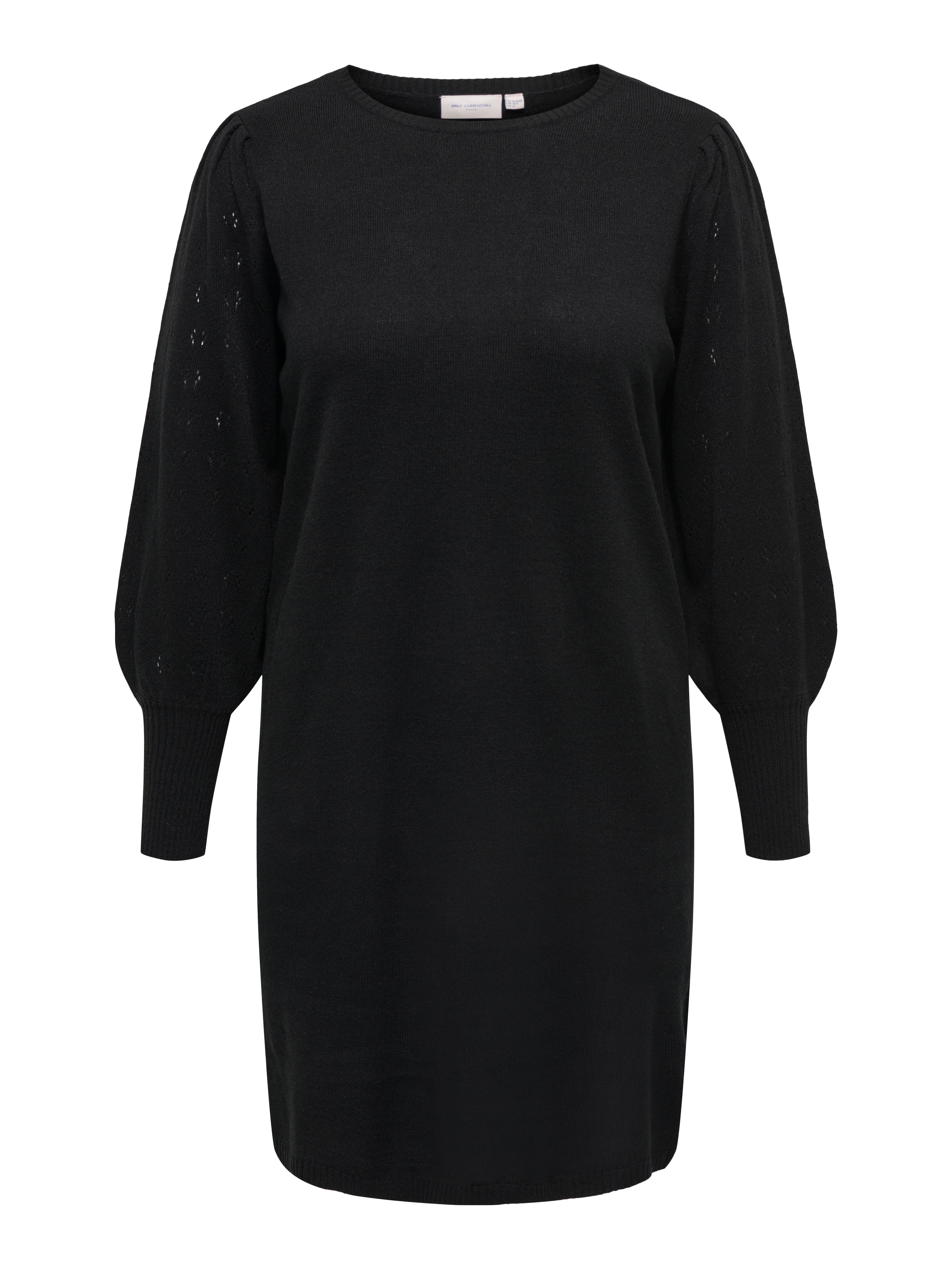 CARMIRLA Strickkleid Black