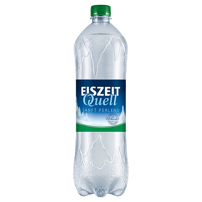EISZEITQUELL Mineralwasser 1 l, Sanft perlend