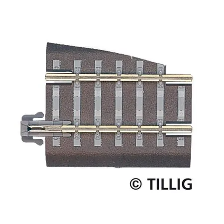 Tillig 83721 Bettungsgleis Pass-Stück rechts
