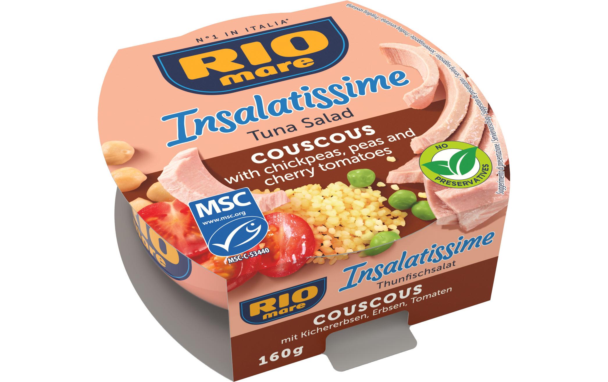 Dose Insalatissime Cous Cous 160 gMediterraner Salat