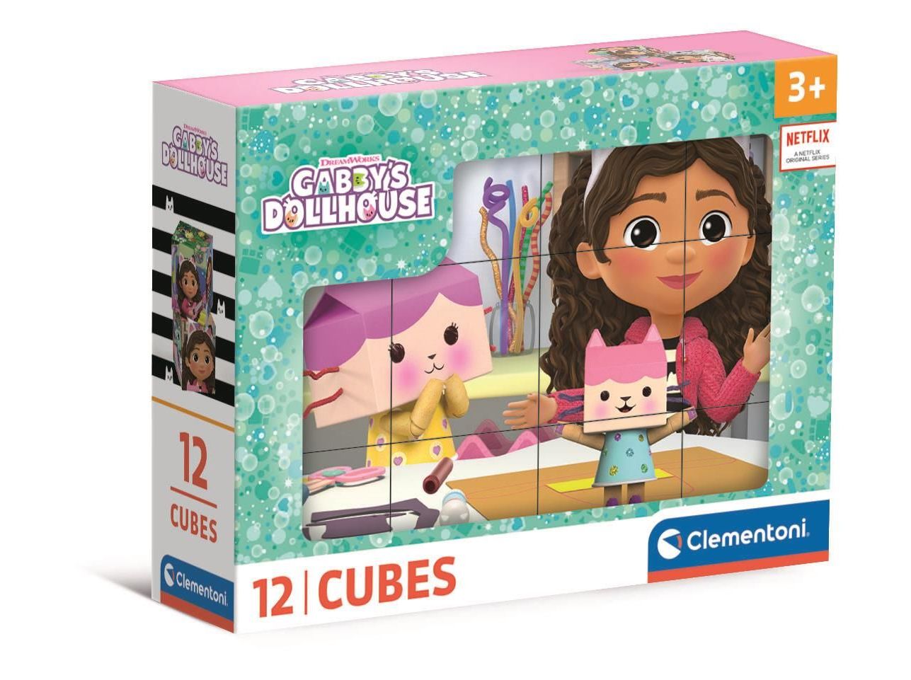 12 CUBOS GABBY?S DOLLHOUSE CLEMENTONI