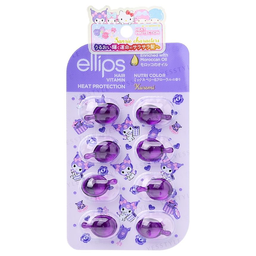 ellips - Sanrio Kuromi Marokkaanse Nutri Color Haarolie