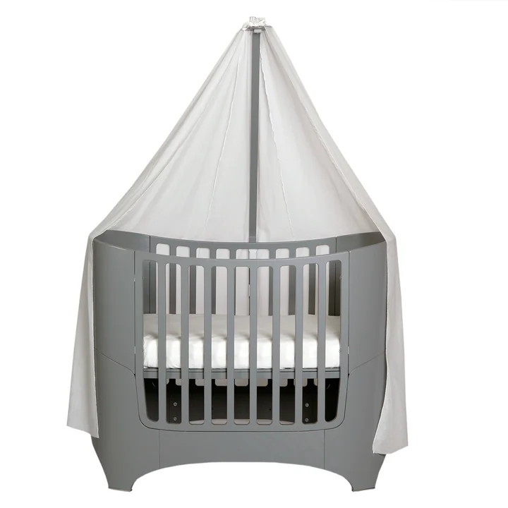 Leander - Himmel für Classic Babybett, 180 x 390 cm, weiss
