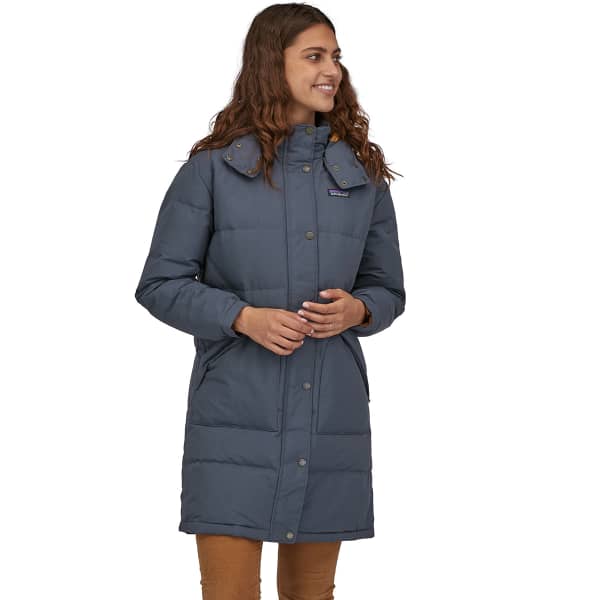 Veste PATAGONIA W'S DOWNDRIFT PARKA SMOLDER BLUE