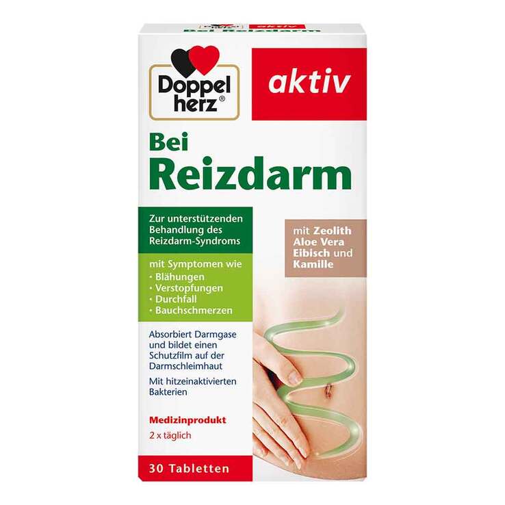 Doppelherz bei Reizdarm Tabletten, 30 St