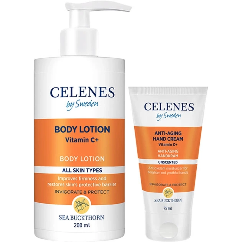 Celenes Sea Buckthorn Body Lotion & Hand Cream