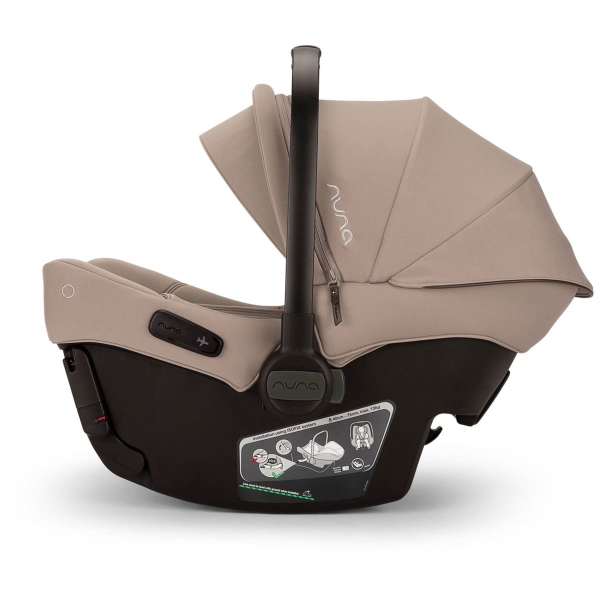 nunanuna   pipa urbn mit integrierten Isofix-Konnektoren cedar