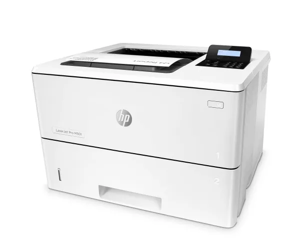 HP LaserJet Pro M501dn - Printer - S/H - Duplex - laser - A4/Legal - 4800 x 600 dpi - op til 43 spm - kapacitet: 650 ark - USB 2.0, Gigabit LAN, USB 2.0 vært
