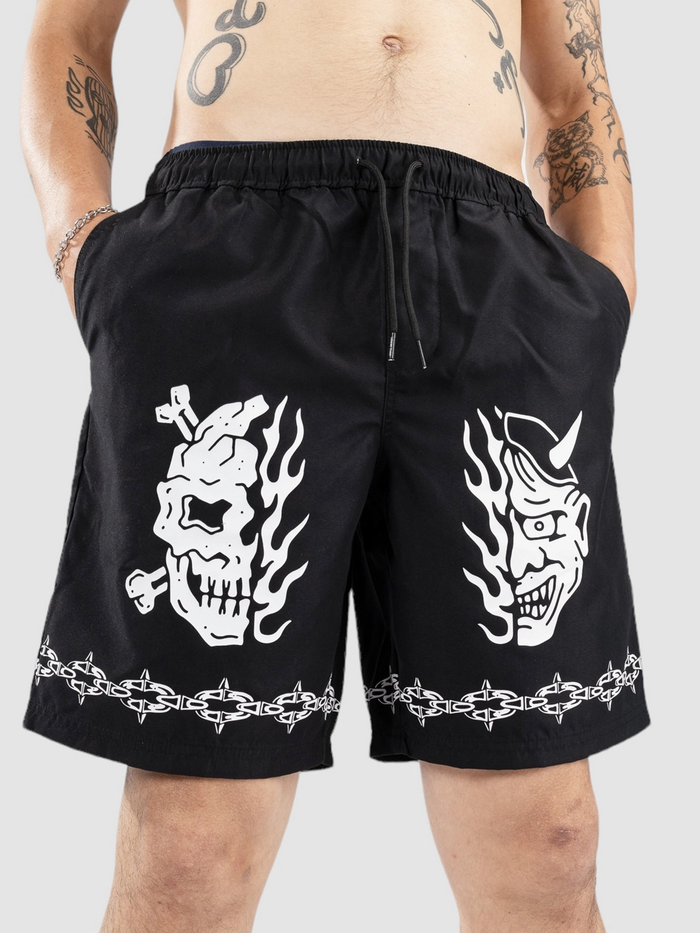 Lurking Class Hotbox Hanya Boardshorts black