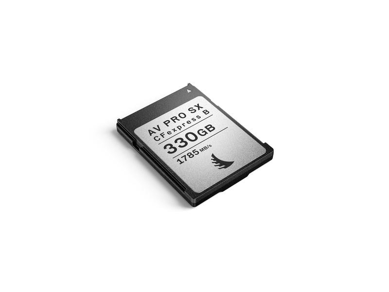 Angelbird AV PRO CFexpress SX 330 GB CFexpress Typ B-Karte für High-Speed-Serienaufnahmen