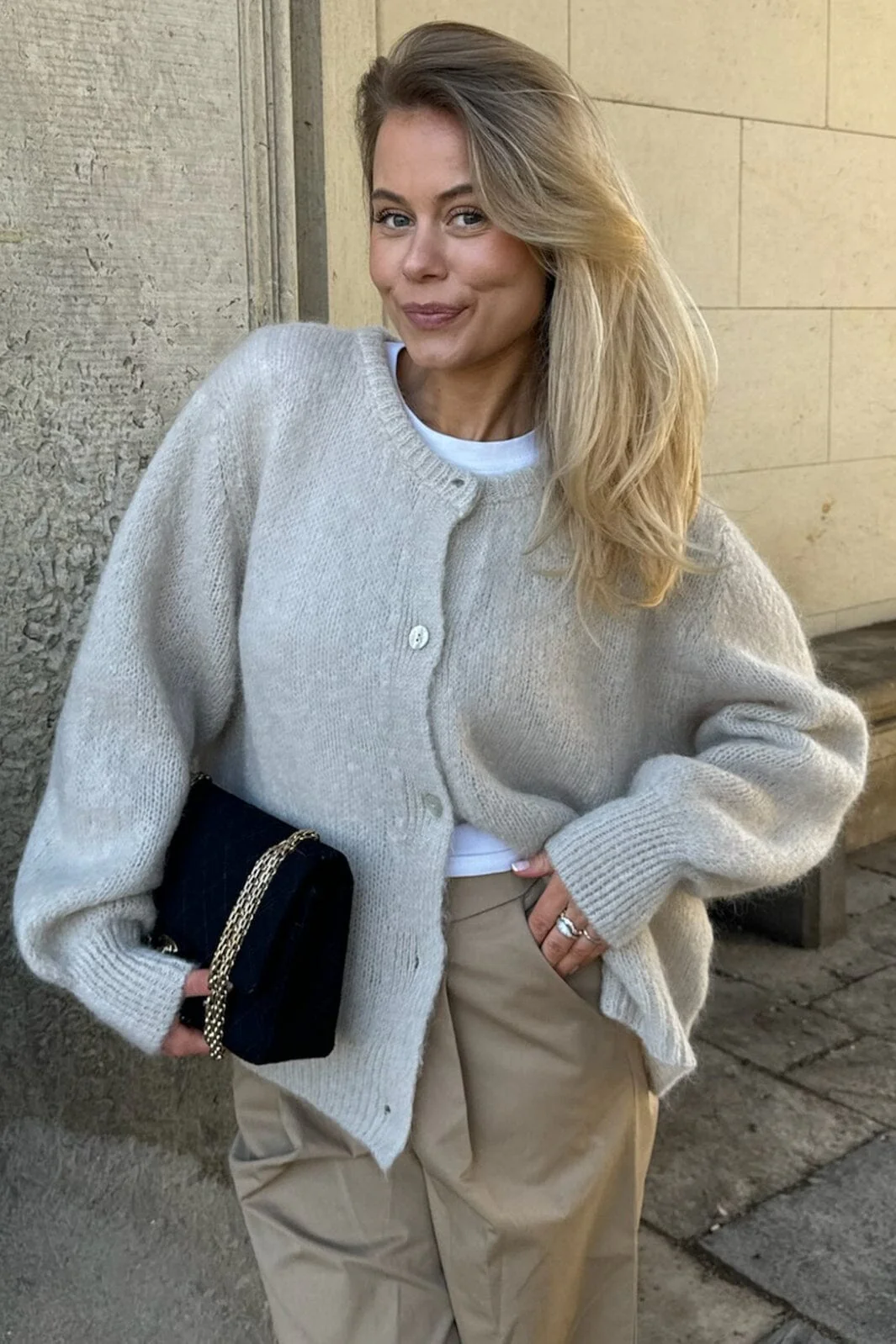 BYIC Idaic Cardigan beige beige