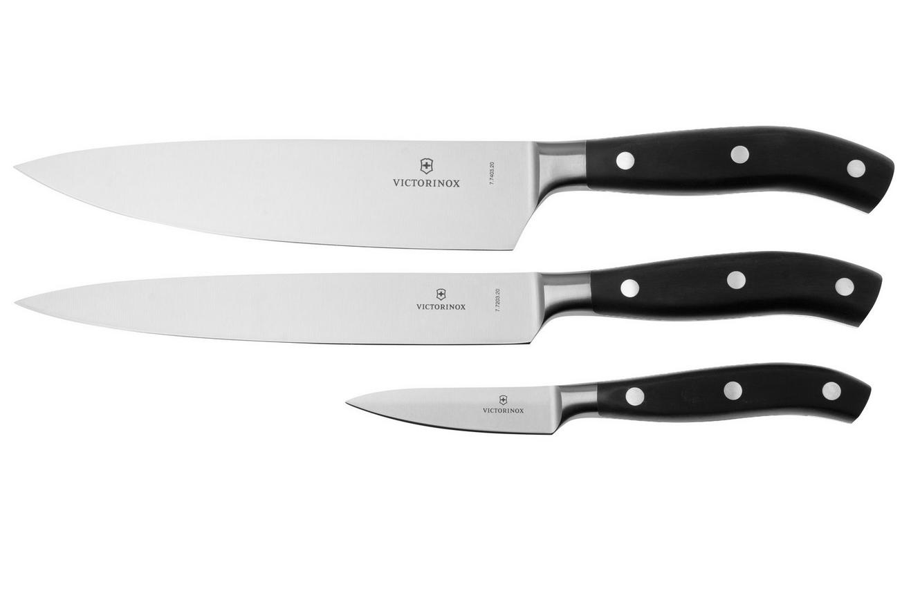 Victorinox Grand Maître Chef's Set 7.7243.3, POM, 3-delige messenset
