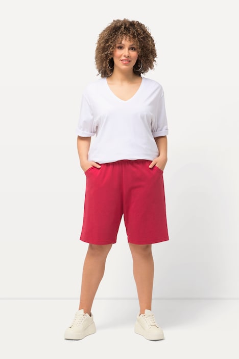 Jerseyshorts, Taschen, Elastikbund