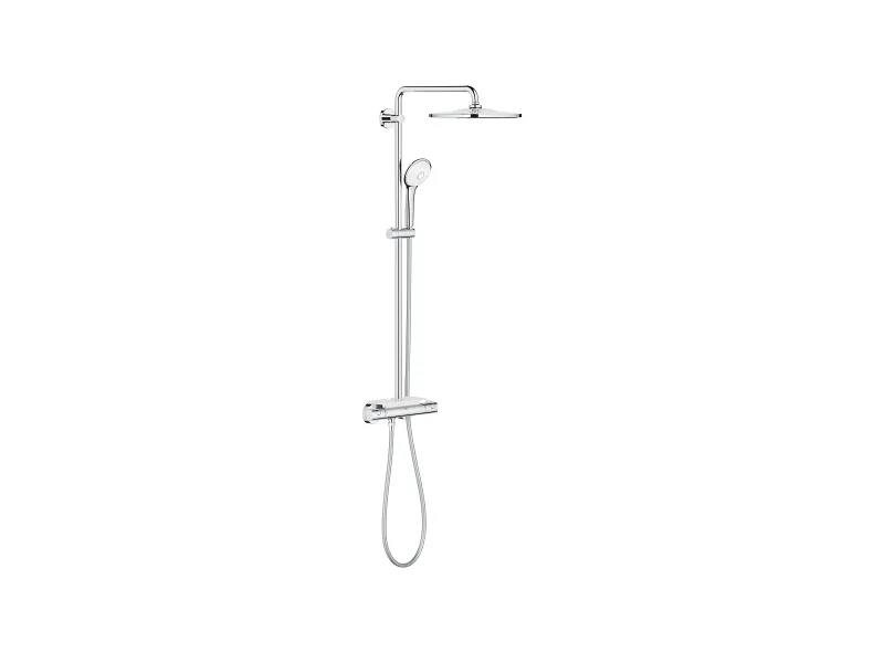 GROHE Euphoria 310 brusesystem med termostat til væg krom
