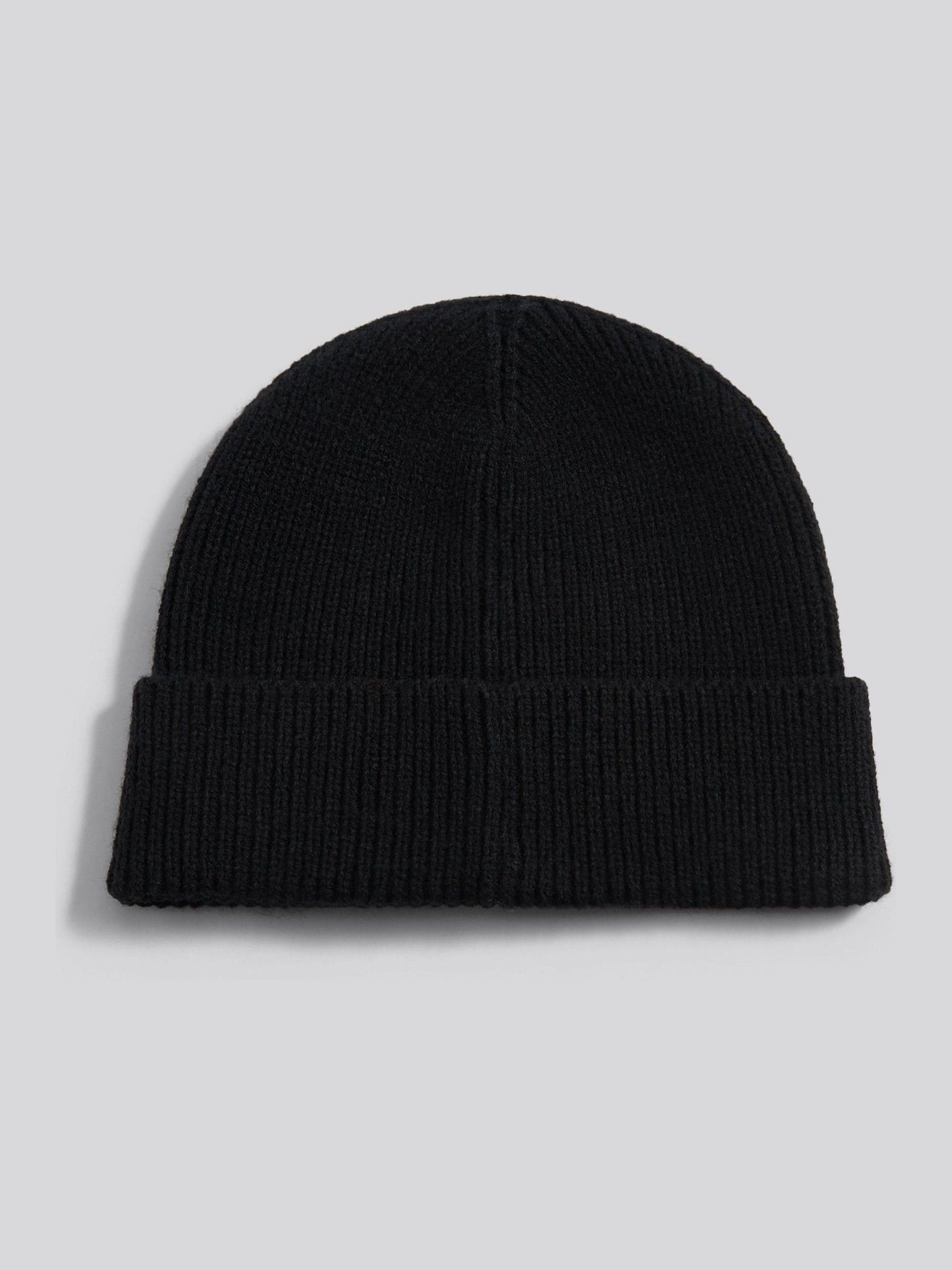 Zwart - U.S. Polo Assn. Signature gebreide wintermuts
