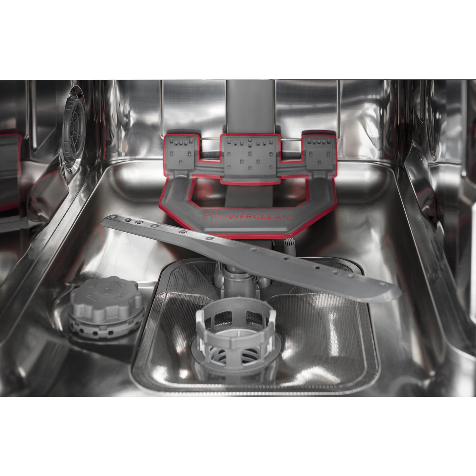 BAUKNECHT Einbau-Geschirrspüler BSBO 3023 PF X - silber - teilintegriert - 45 cm - E