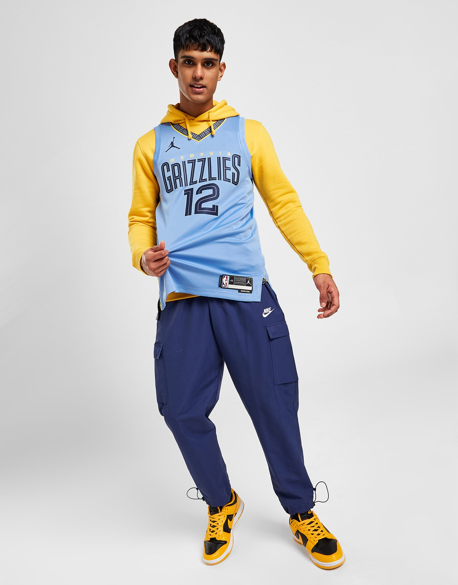 Jordan Maillot NBA Memphis Grizzlies Morant #12 Homme