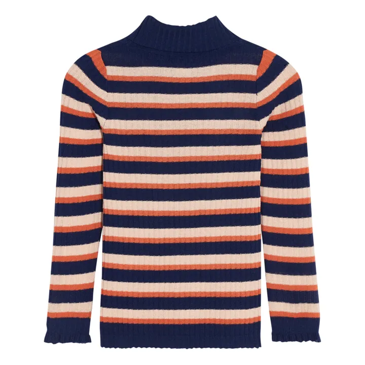 Bellerose Pull Col roulé Gouly | Bleu indigo