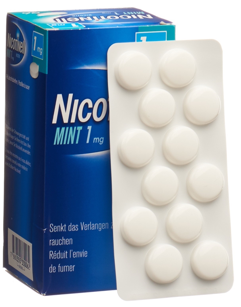 NICOTINELL Lutschtabl 1 mg mint Blist 96 Stk