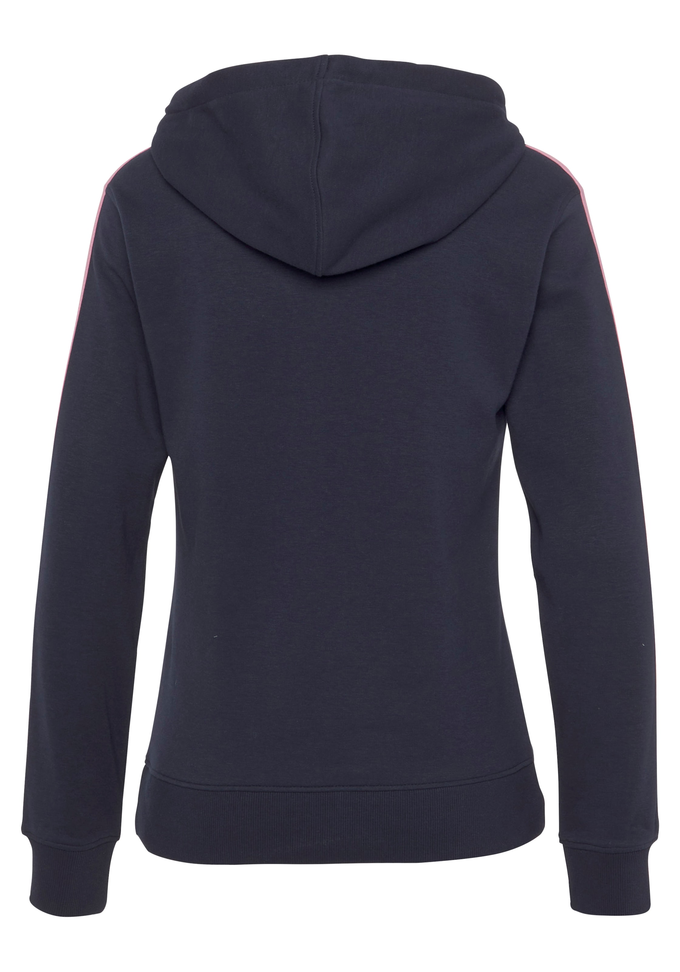 Vivance Hoodie, 1 Stk. Hoodie mit Kontrast Einsätzen, Loungeanzug