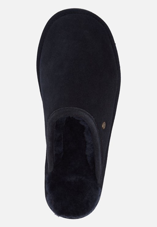 Warmbat Classic Pantoffels blauw Suede