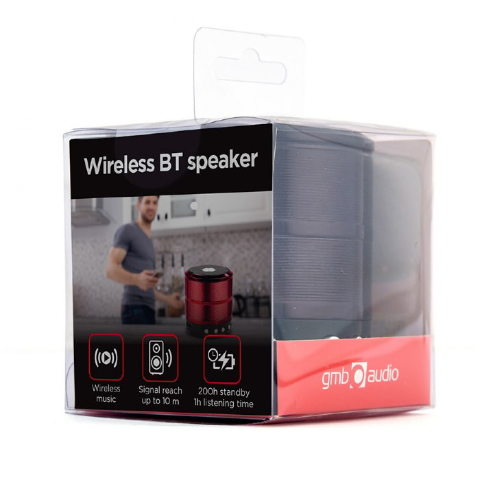 Enceinte bluetooth - GMB SPK-BT-08-BK - Noir