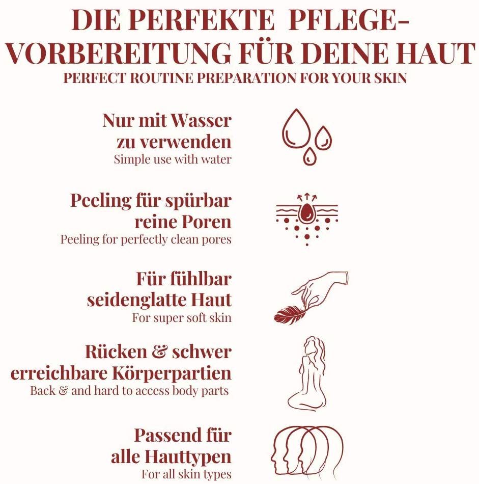 Carenesse Peeling-Gurt Rückenpflege & Massage