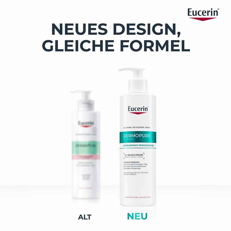 Eucerin Dermopure Clinical Reinigungsgel erneuernd, 400 ml