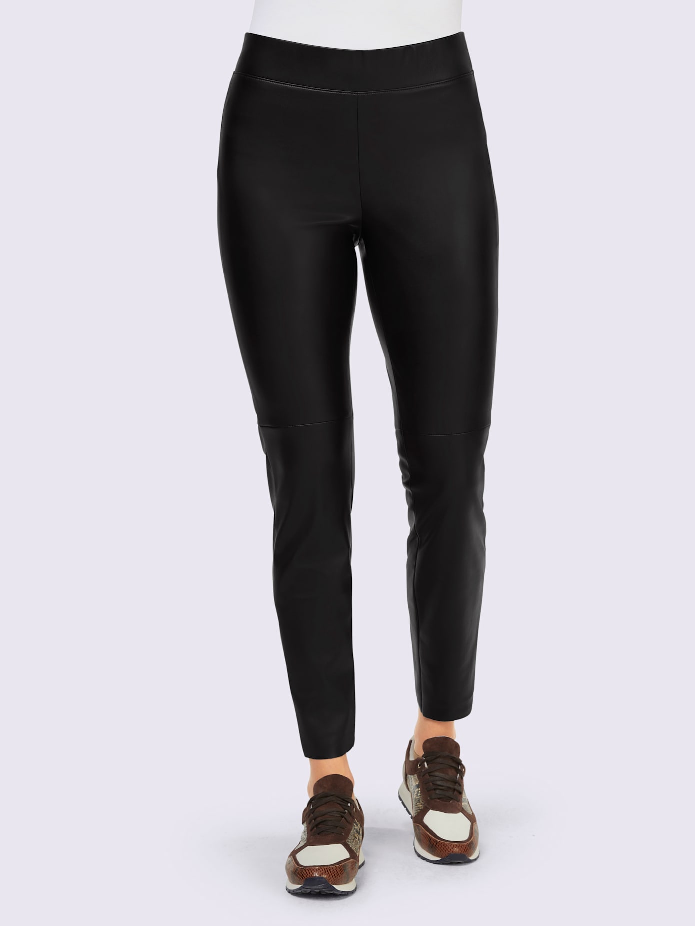 Leggings en imitation cuir imitation cuir souple