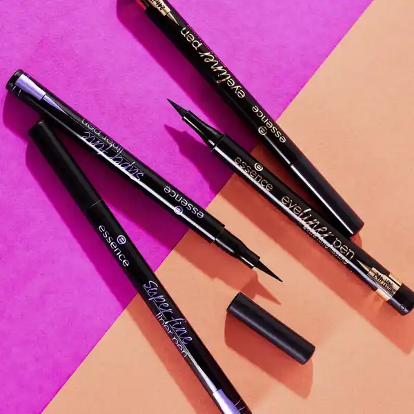 Super fine liner pen 01 deep black
