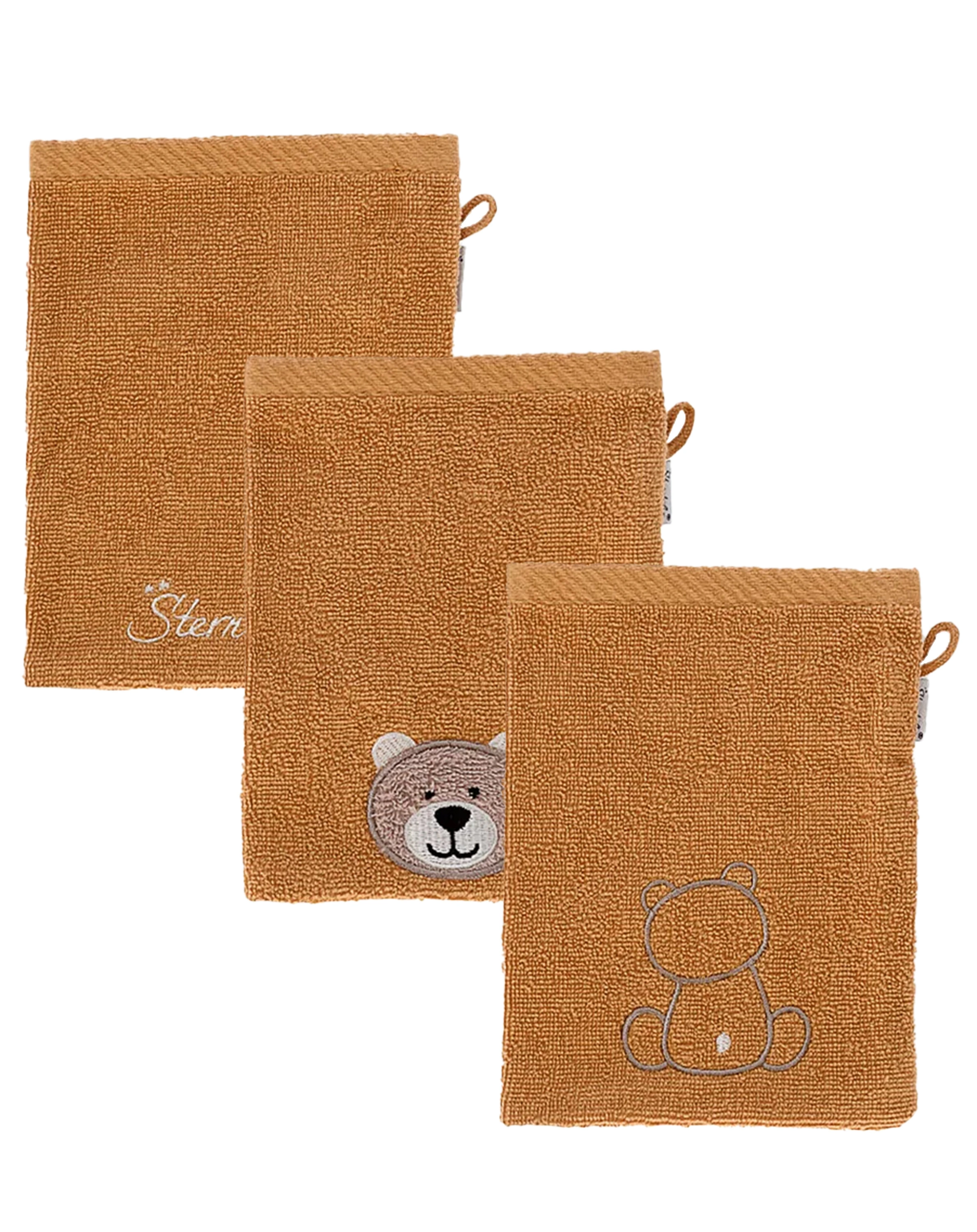 Waschhandschuh KLEINER BÄR 3er-Pack