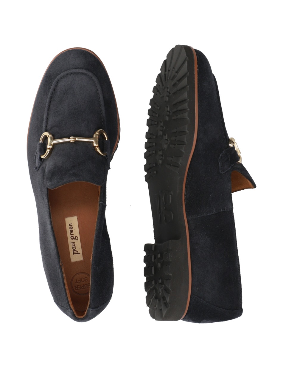 Veloursleder Slipper