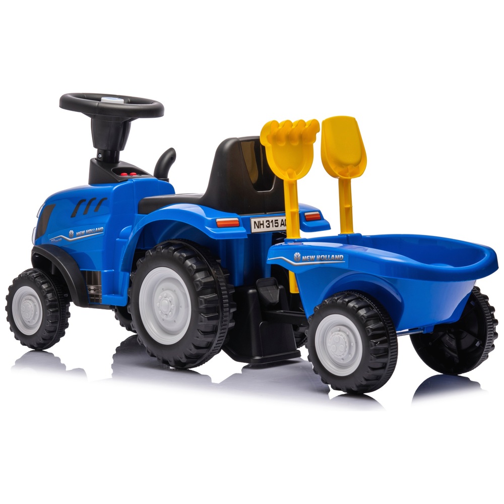 New Holland T7 Aufsitztraktor mit Anhänger