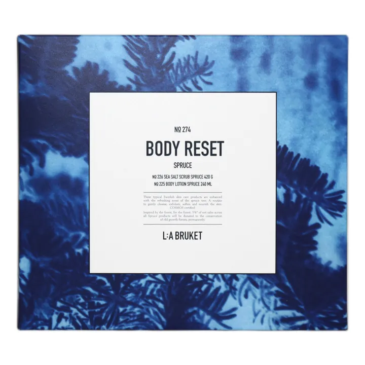 L:A BRUKET Coffret Soin du corps Epicéa Body Reset N°274