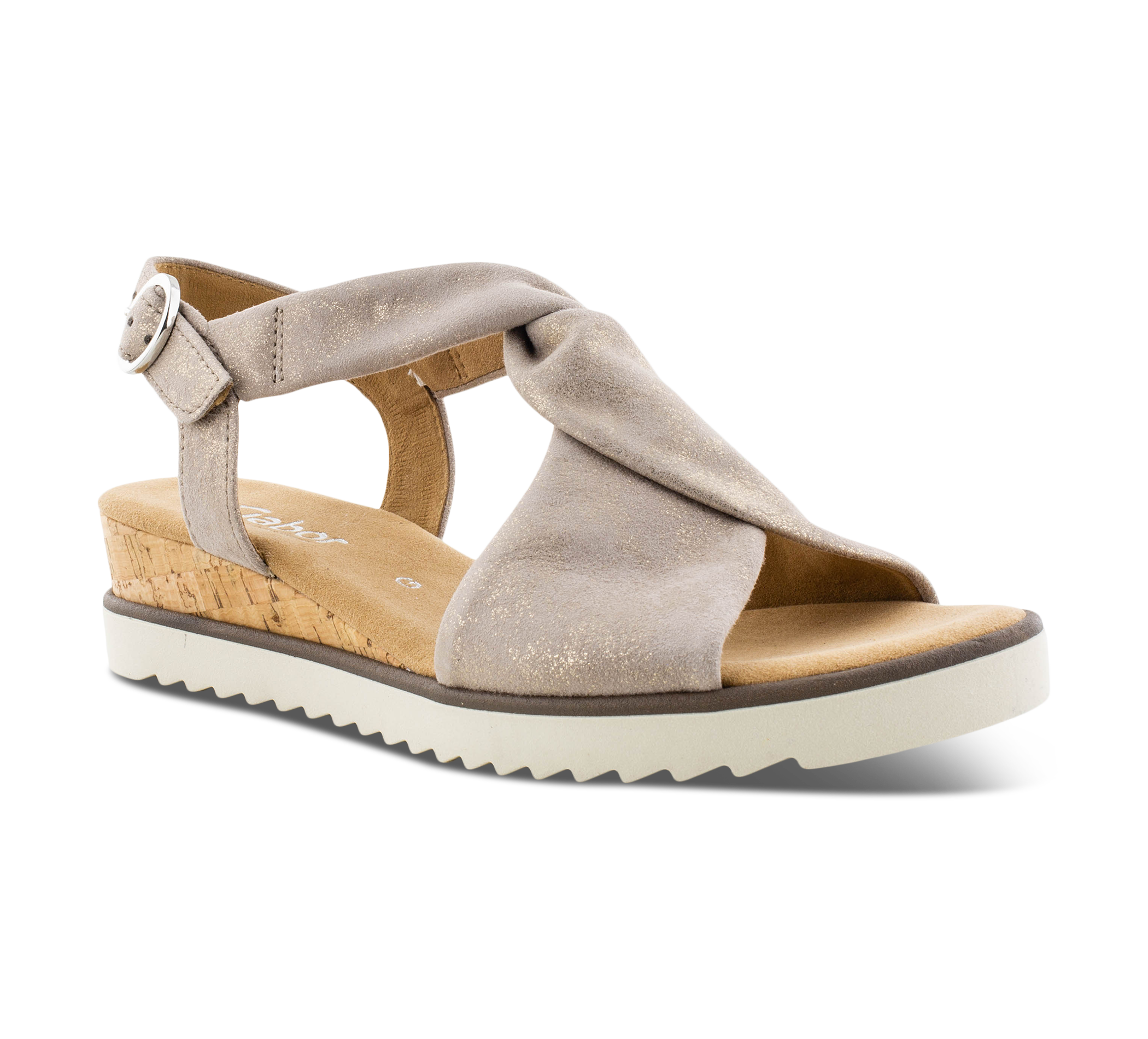Gabor Genua G - Riemchensandalen silber
