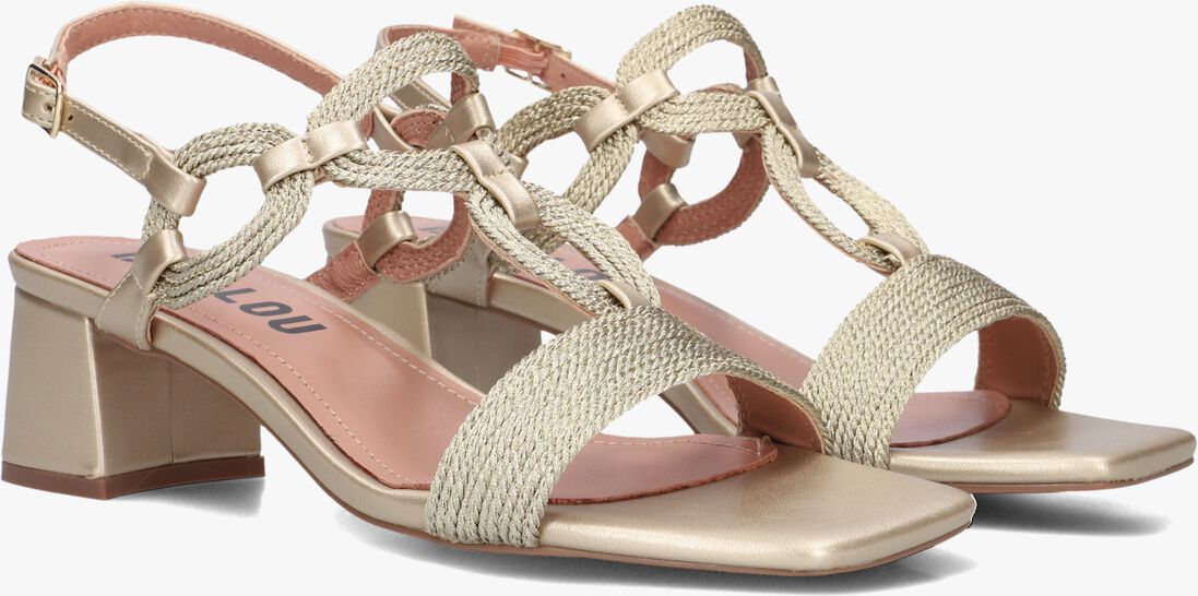 goudkleurig bibi lou sandalen met hak 856z94hg