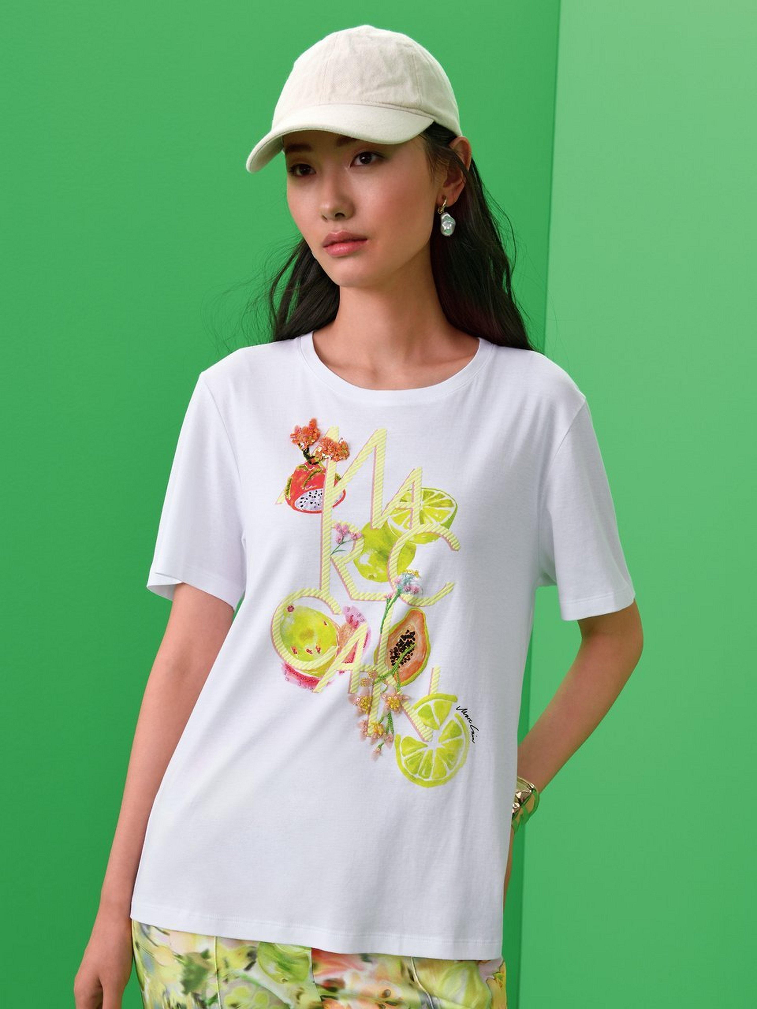 Rundhals-Shirt