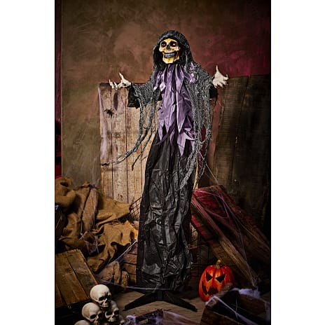 Halloween stort genfærd - sort