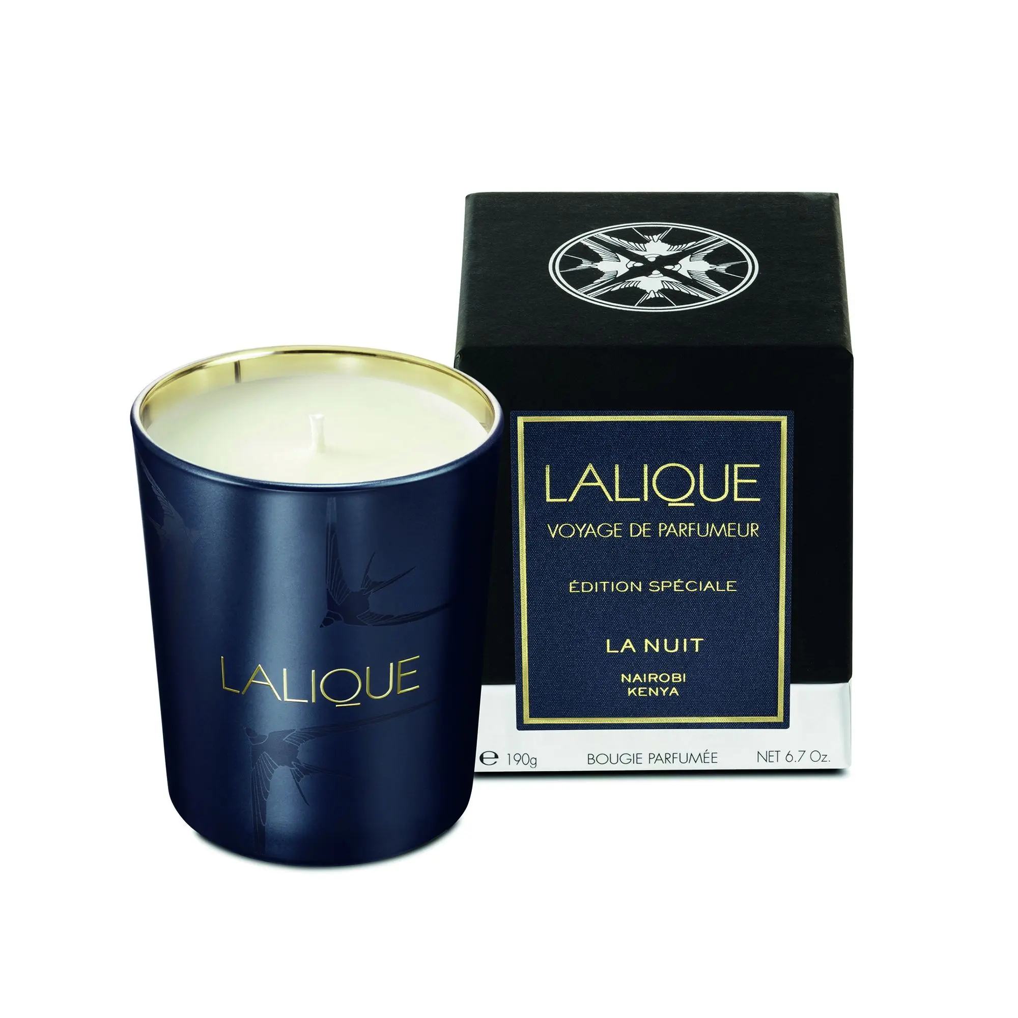 Lalique - La Nuit Nairobi Bougie Parfumée- Bougie