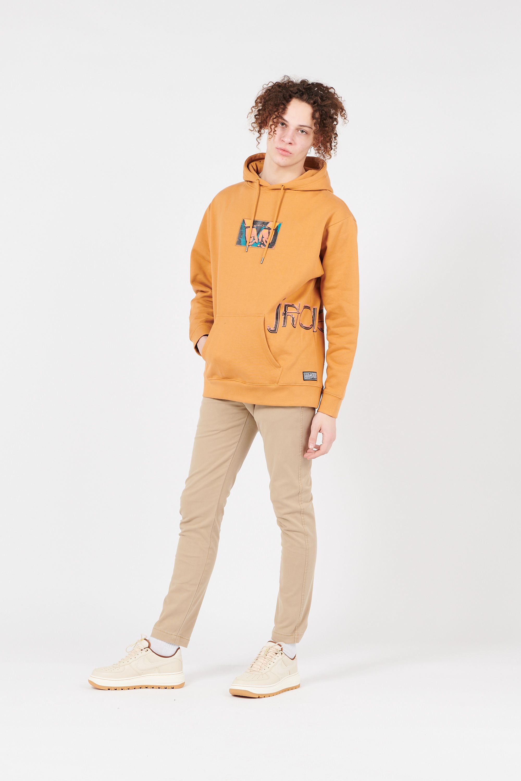 JACKER Hoodie  HANDCUFFS Beige