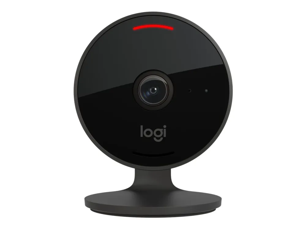 Logitech® | Circle View - Netværksovervågningskamera - udendørs, indendørs - vejrbestandig - farve (Dag/nat) - 1920 x 1080 - 1080p - audio - trådløs - WiFi